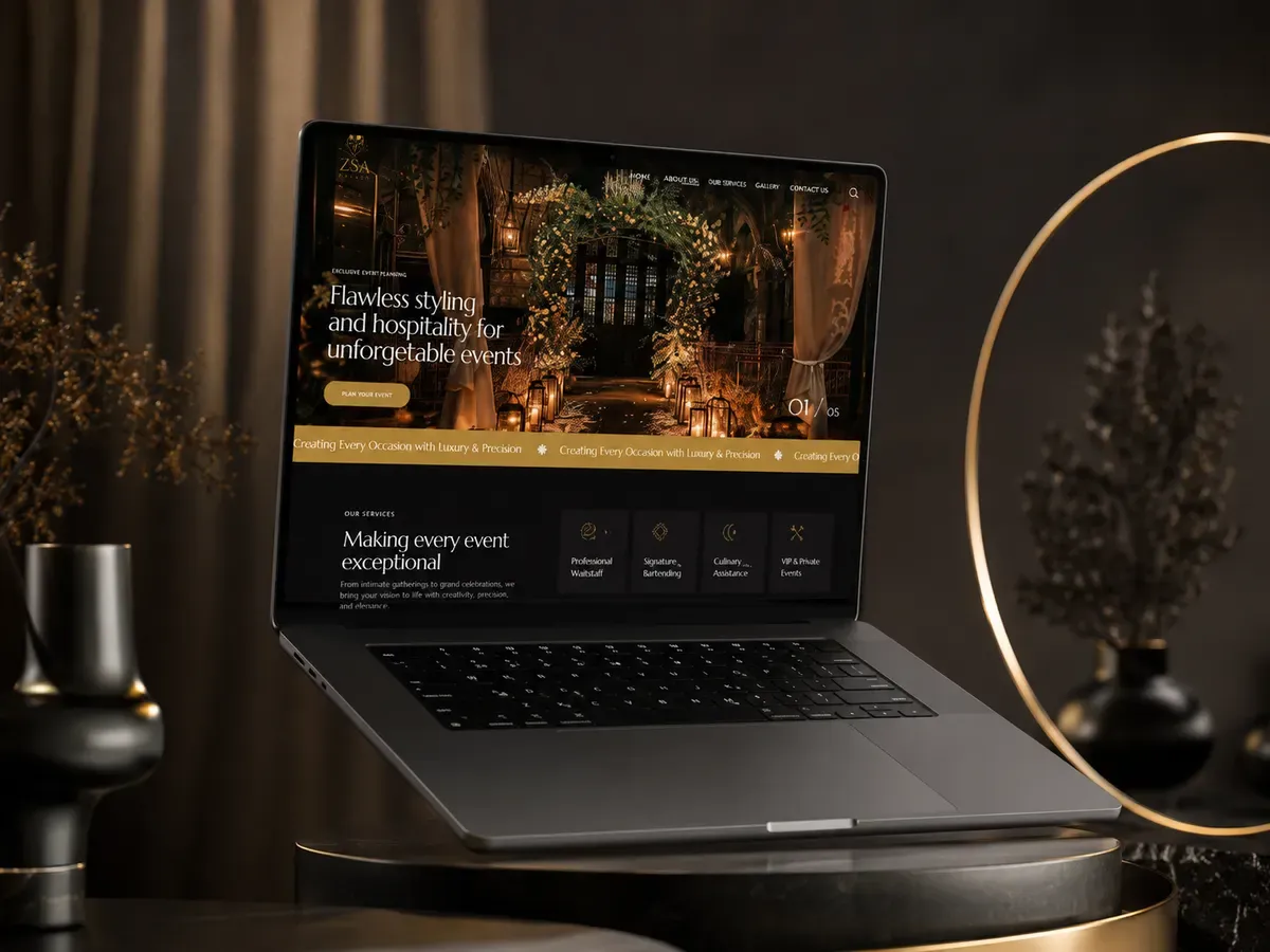 Atlas Event: Website design & development